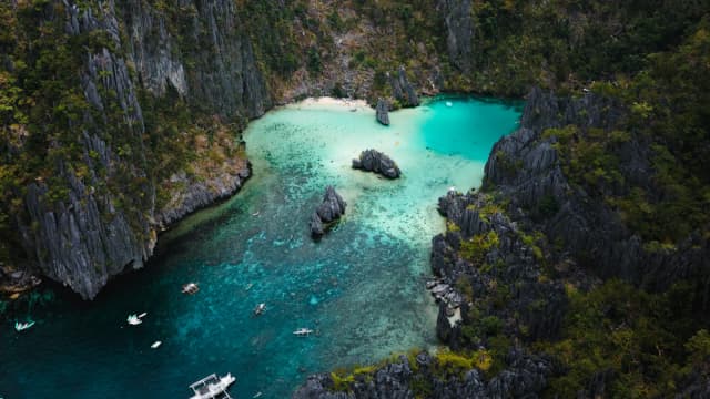 Private Island Hopping Boat Tour D in El Nido Private Island Hopping Boat Tour D in El Nido - Tour in Palawan